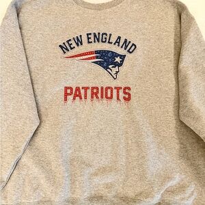 New England Patriots Gray Sweater